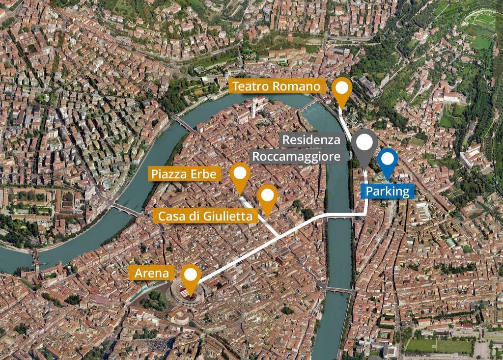 Residenza Roccamaggiore Βερόνα Εξωτερικό φωτογραφία